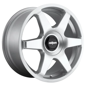 Rotiform – R114 SIX – Silver – 18″x8.5″ 45mm – All weather Wheels – R1141885F3+45